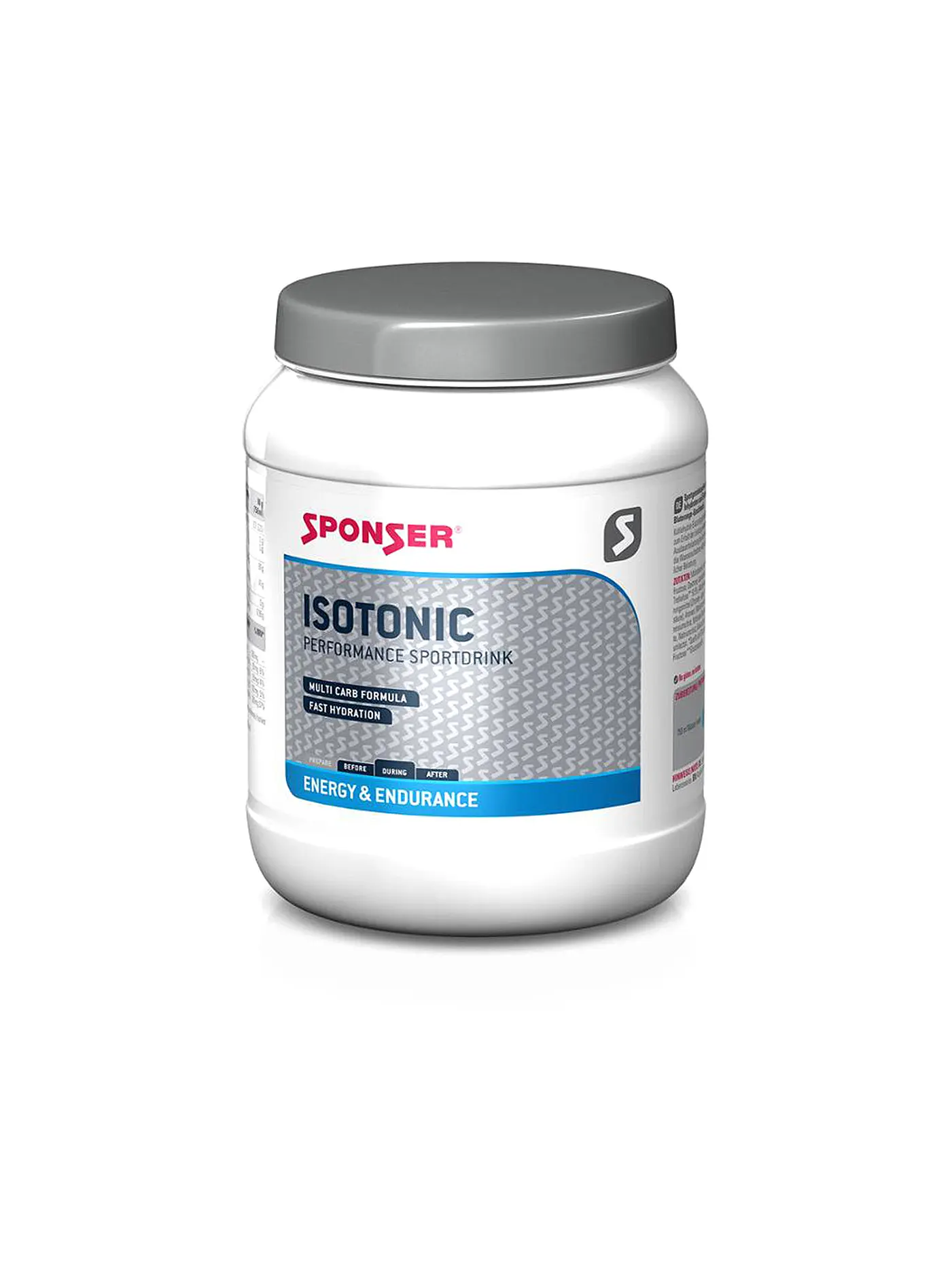 SPONSER | Isotonic Instantpulver Zitrone 1.000 g Dose | bunt